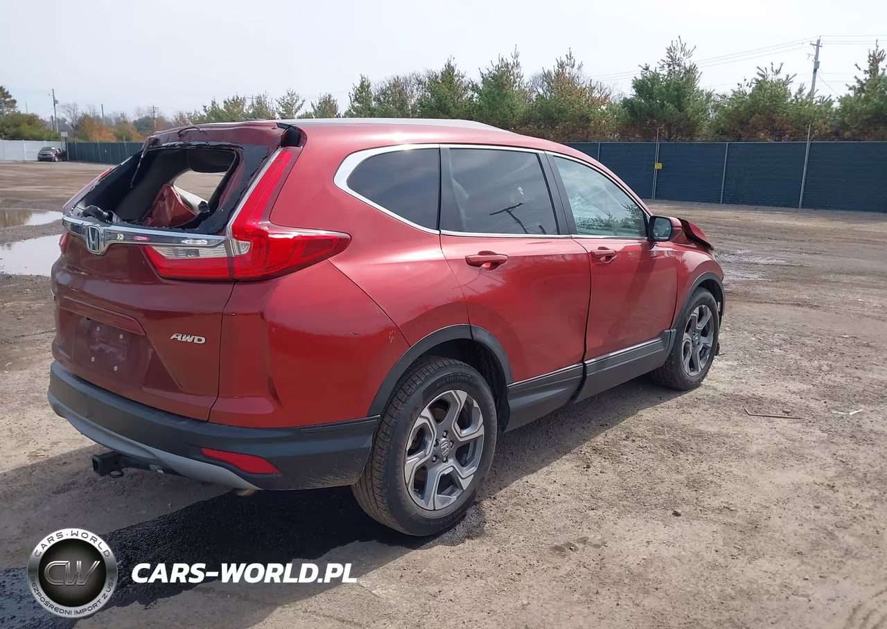 2017 Honda Cr-V Ex-L-Ex-L Navi VIN:5J6RW2H81HL071949 - 4