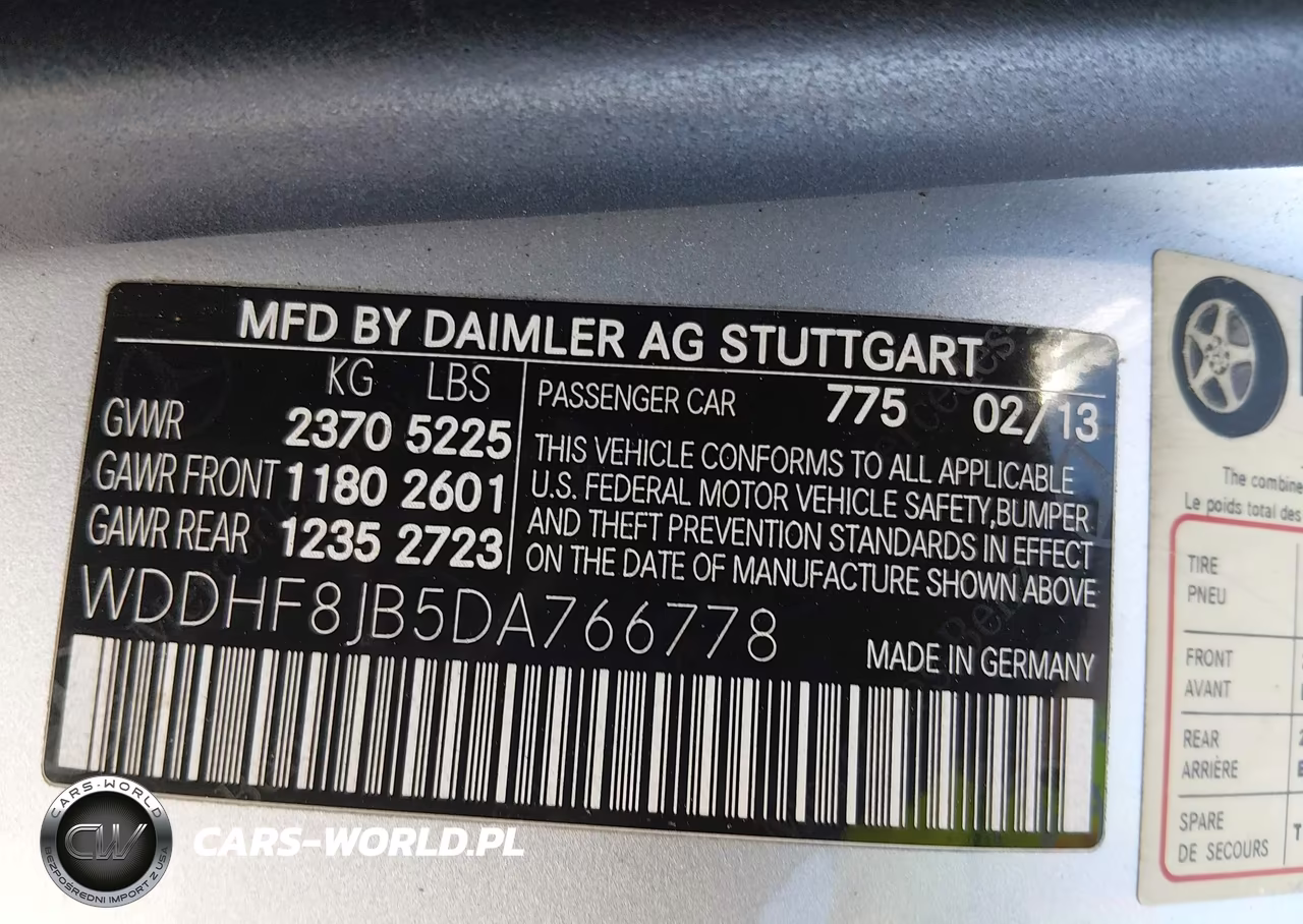 2013 Mercedes-Benz E 350 4Matic VIN:WDDHF8JB5DA766778 - 9