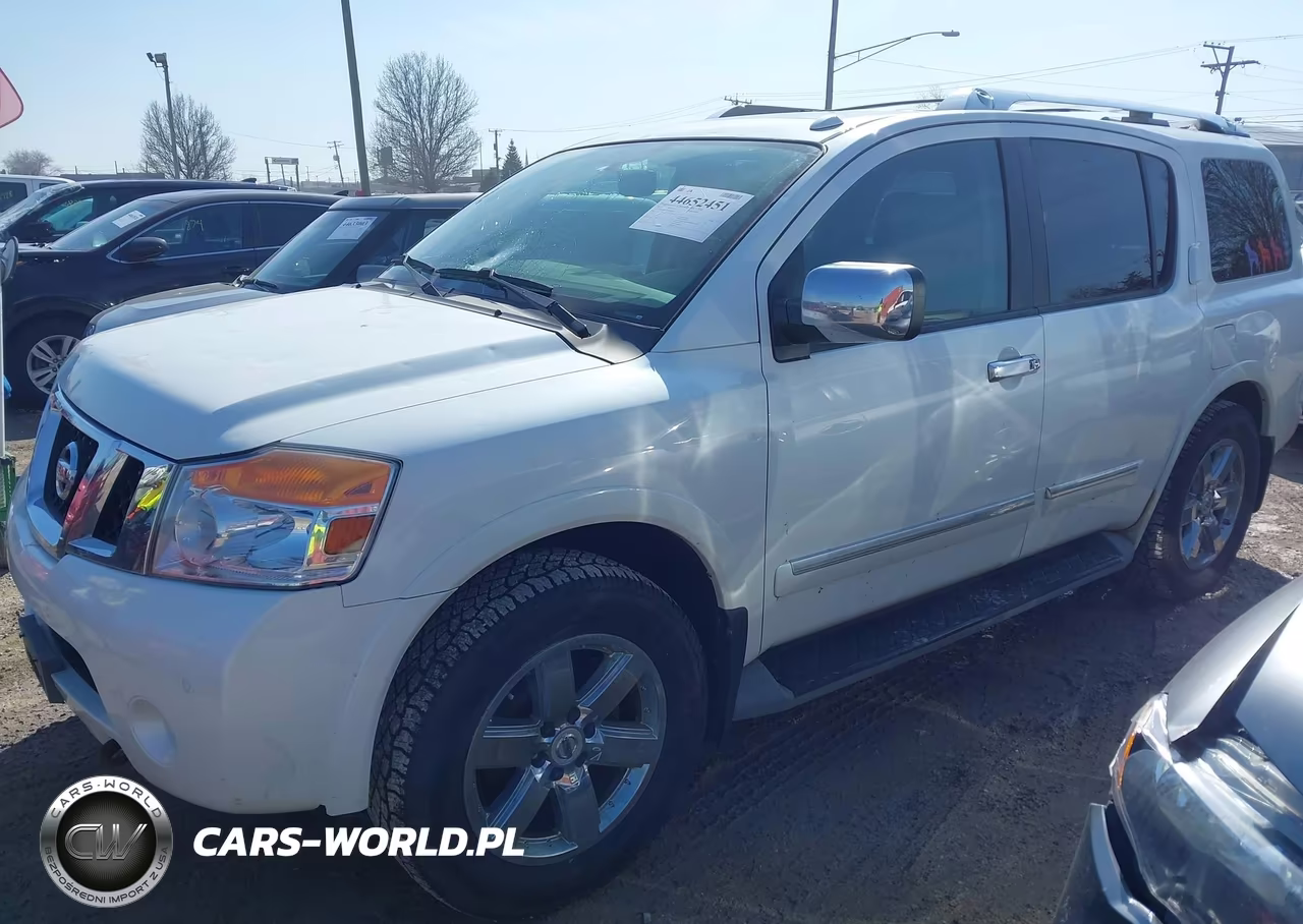 2013 Nissan Armada Platinum VIN:5N1AA0NE5DN606534 - 2
