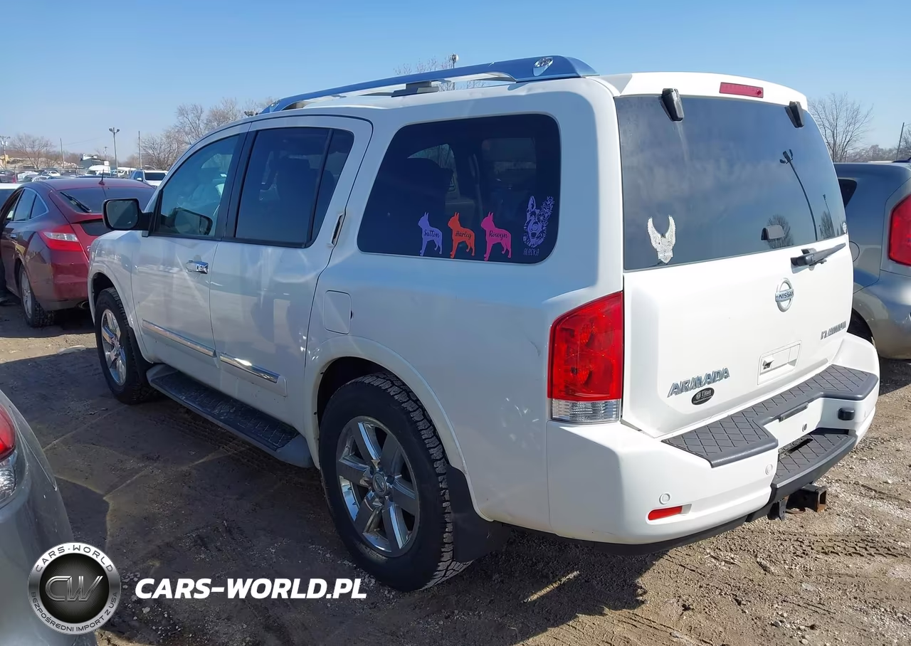 2013 Nissan Armada Platinum VIN:5N1AA0NE5DN606534 - 3
