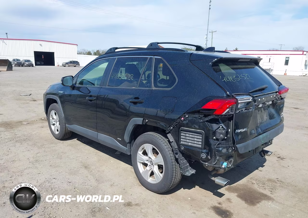2020 Toyota Rav4 Hybrid Xle VIN:JTMRWRFV5LD070507 - 3