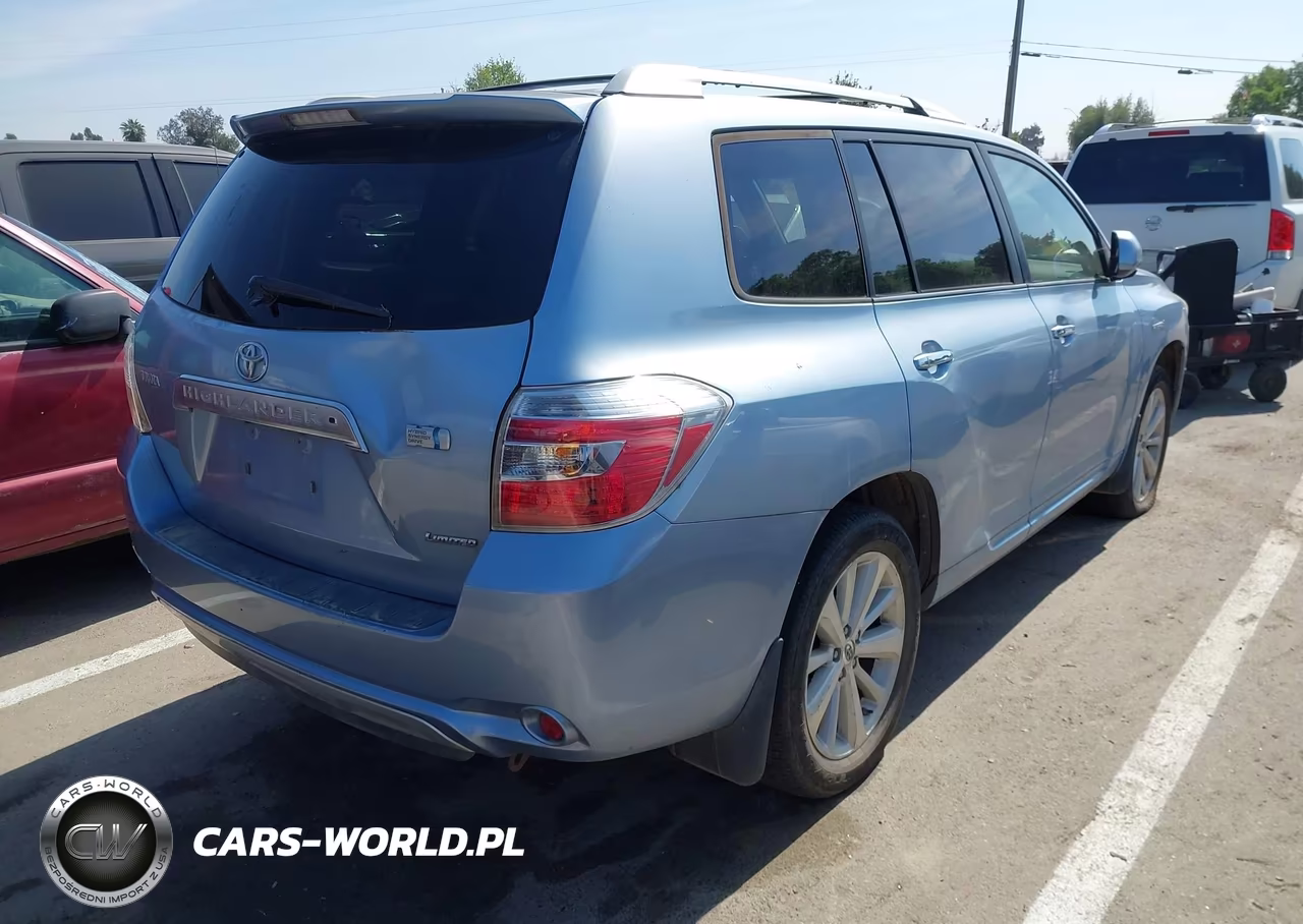 2008 Toyota Highlander Hybrid Limited VIN:JTEEW44AX82013171 - 4