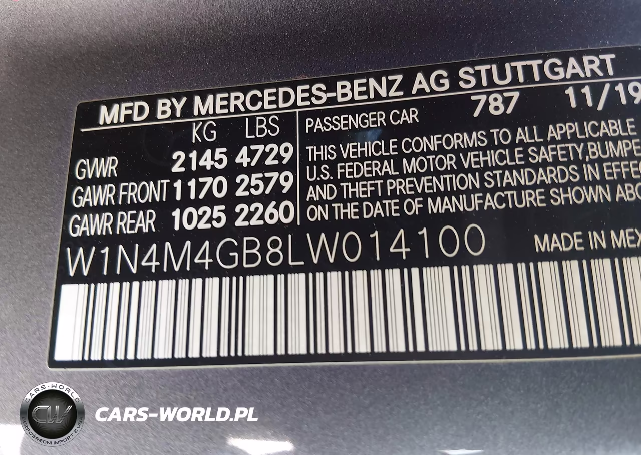 2020 Mercedes-Benz Glb 250 VIN:W1N4M4GB8LW014100 - 9
