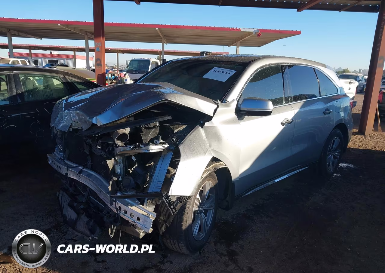 2019 Acura Mdx Standard VIN:5J8YD3H34KL008306 - 2