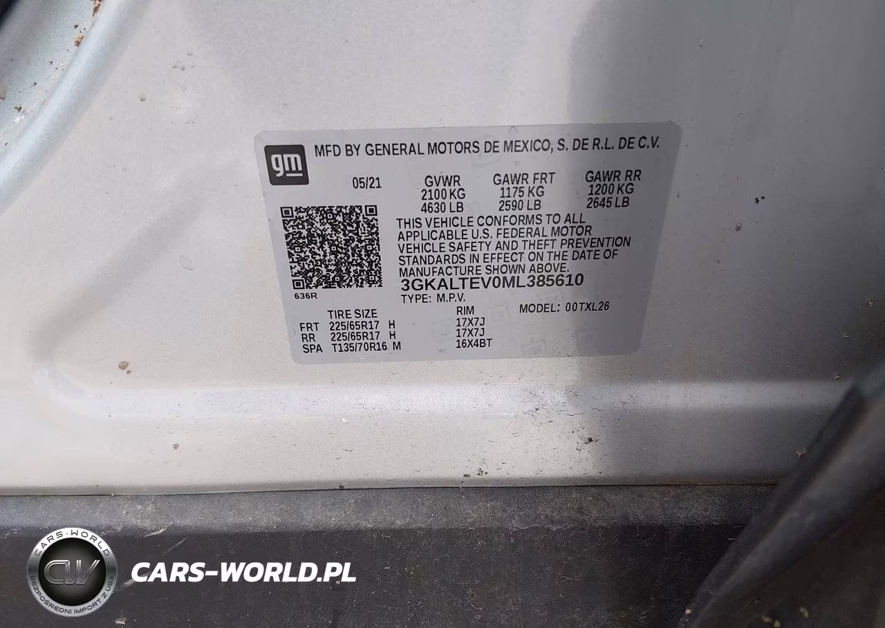 2021 GMC Terrain Awd Sle VIN:3GKALTEV0ML385610 - 9