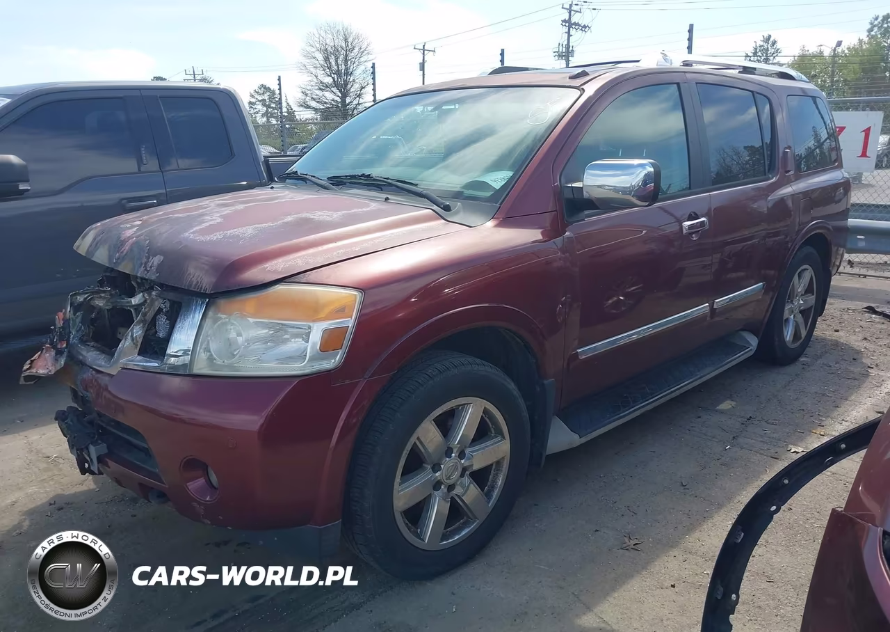 2011 Nissan Armada Platinum VIN:5N1BA0ND7BN608391 - 2