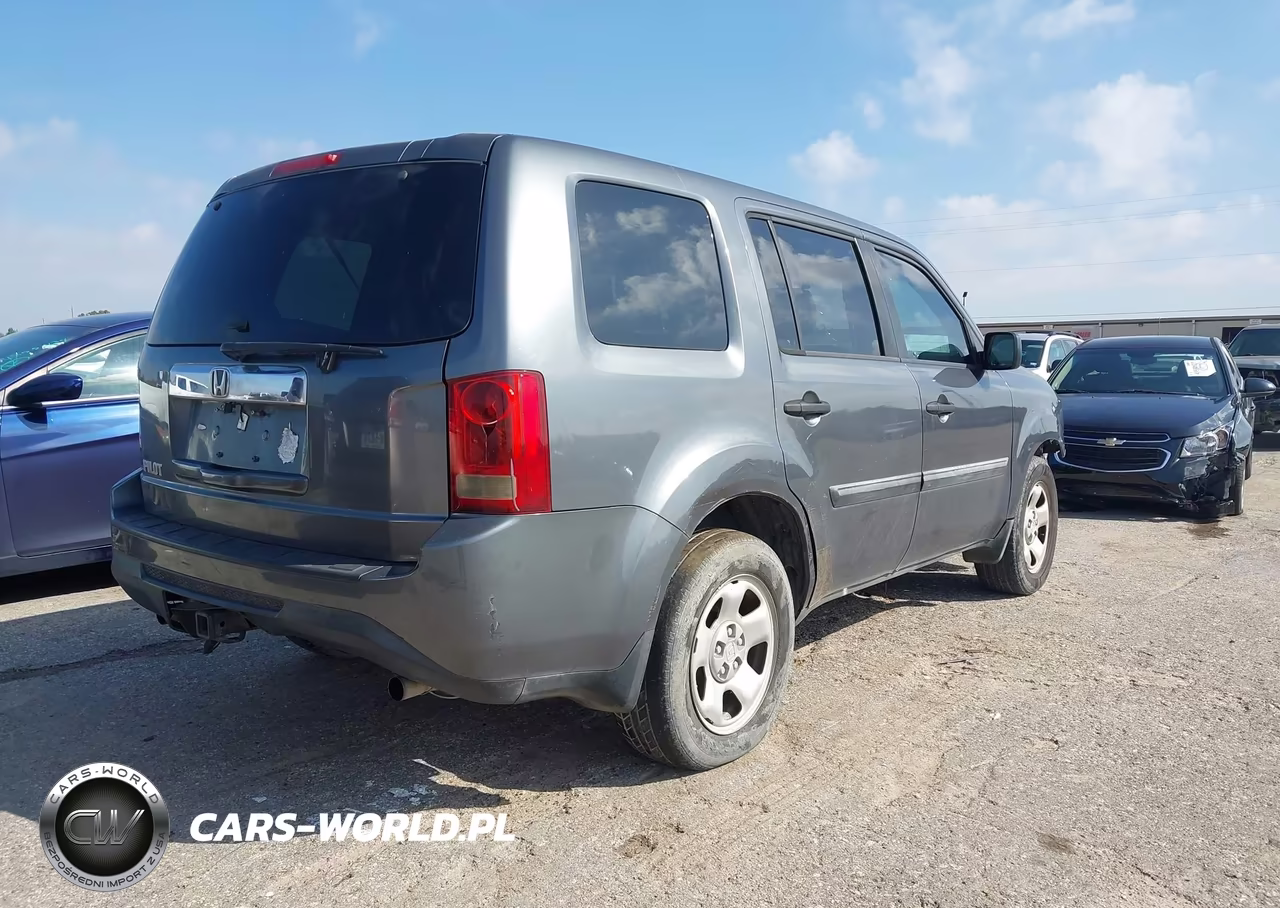 2012 Honda Pilot Ex-L VIN:5FNYF4H69CB016222 - 4