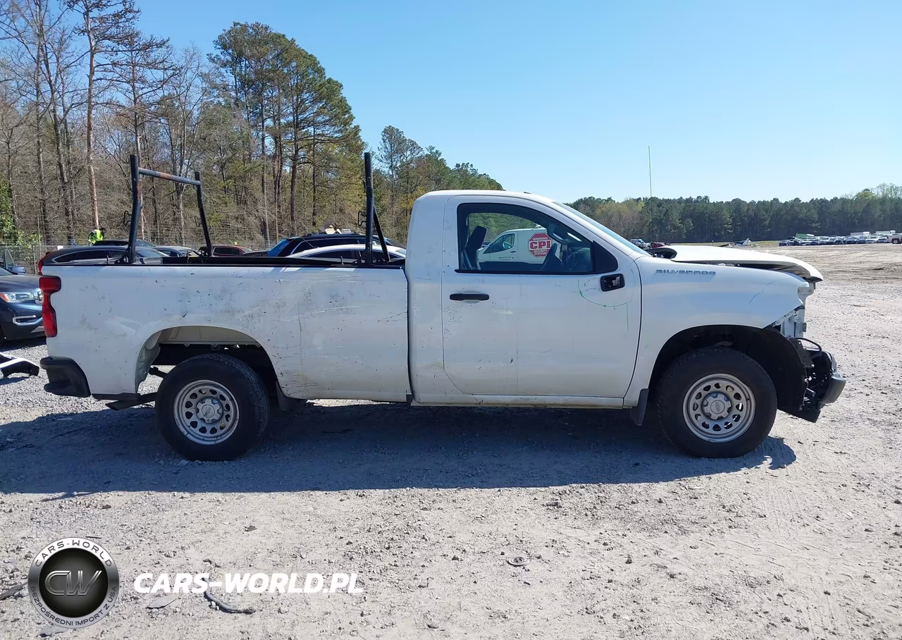 2025 Chevrolet Silverado 1500 2Wd Long Bed Wt VIN:3GCNAAED4SG201290 - 14