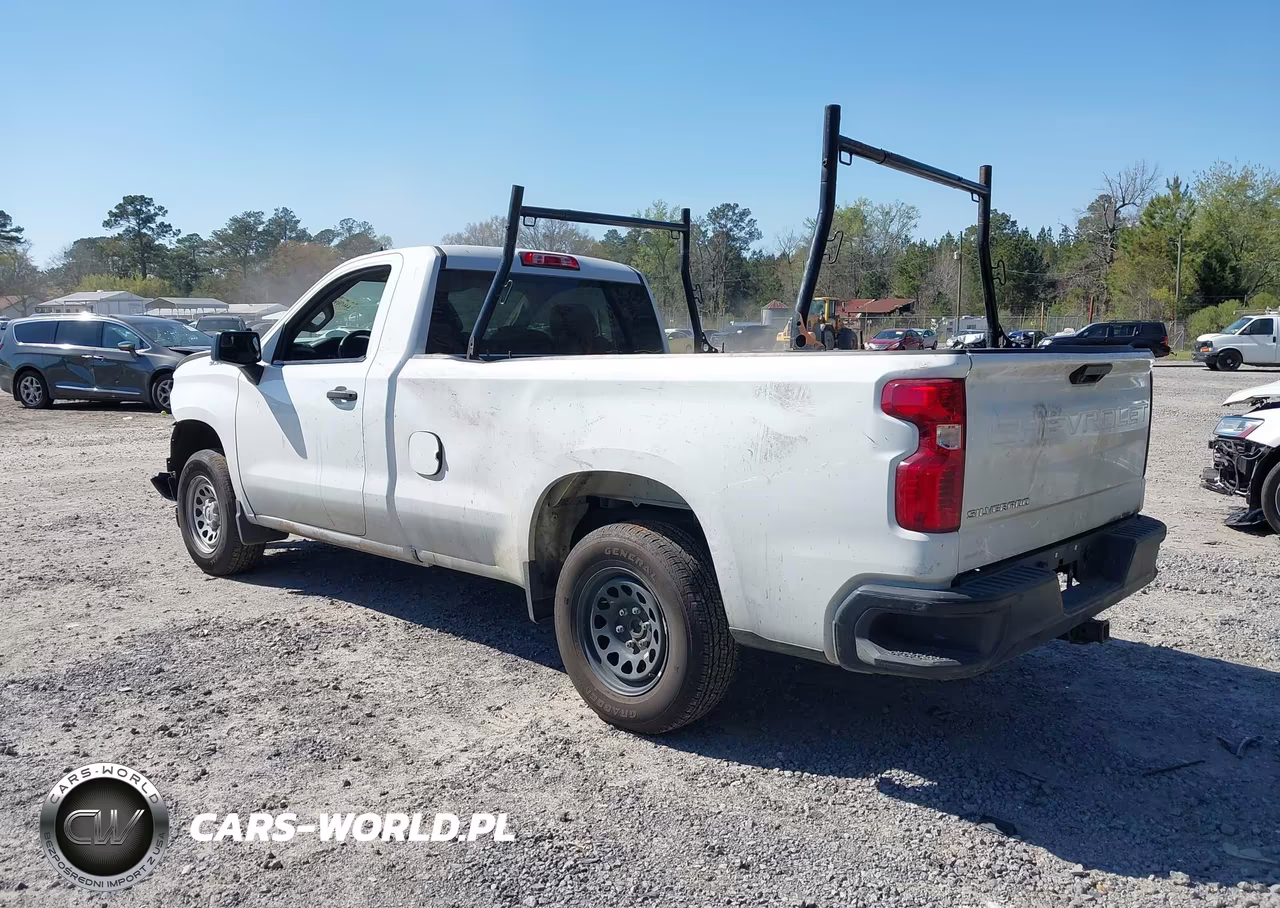 2025 Chevrolet Silverado 1500 2Wd Long Bed Wt VIN:3GCNAAED4SG201290 - 3