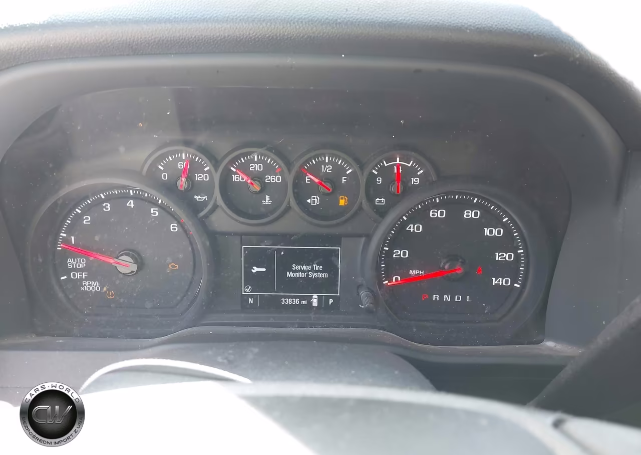 2025 Chevrolet Silverado 1500 2Wd Long Bed Wt VIN:3GCNAAED4SG201290 - 7