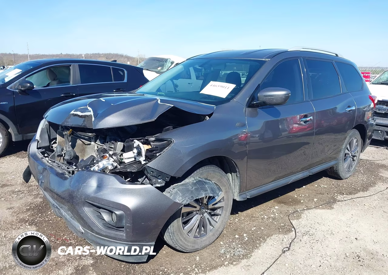 2019 Nissan Pathfinder Sv VIN:5N1DR2MMXKC616916 - 2