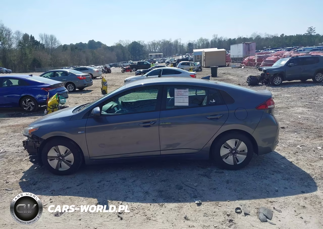2019 Hyundai Ioniq Hybrid Blue VIN:KMHC65LC1KU119813 - 14