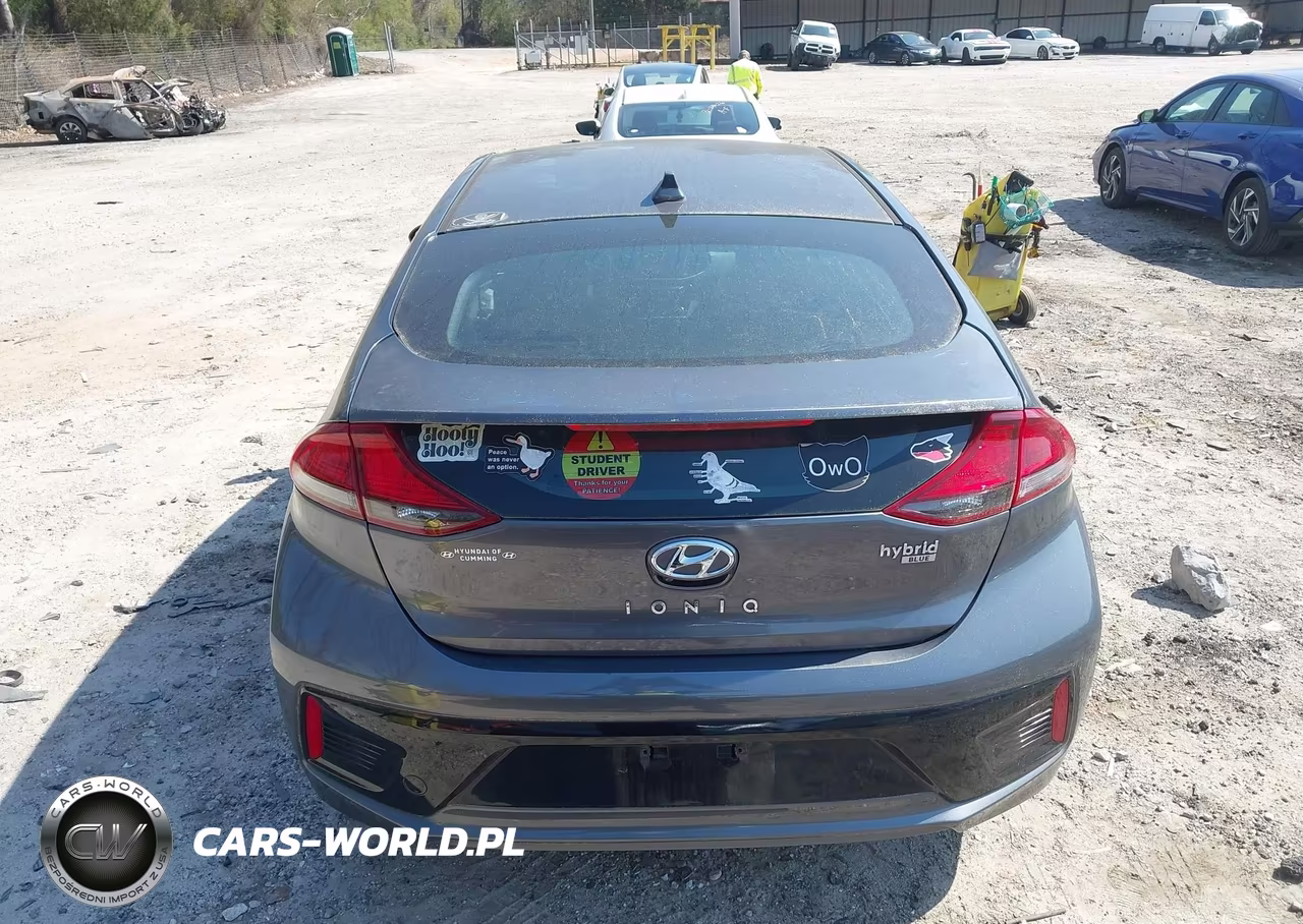 2019 Hyundai Ioniq Hybrid Blue VIN:KMHC65LC1KU119813 - 16