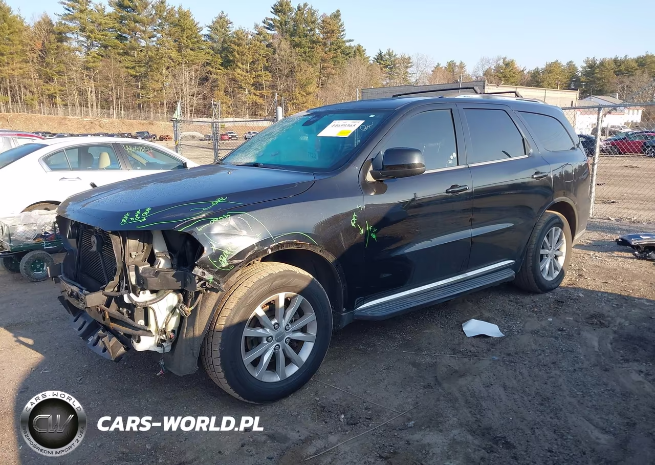 2014 Dodge Durango Sxt VIN:1C4RDJAG6EC586805 - 2