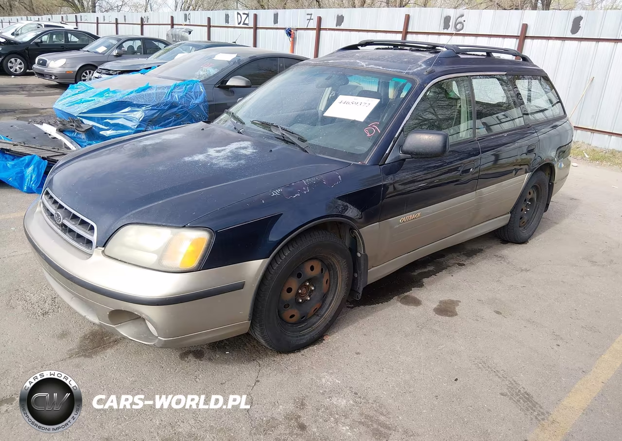 2001 Subaru Outback VIN:4S3BH665617649365 - 2