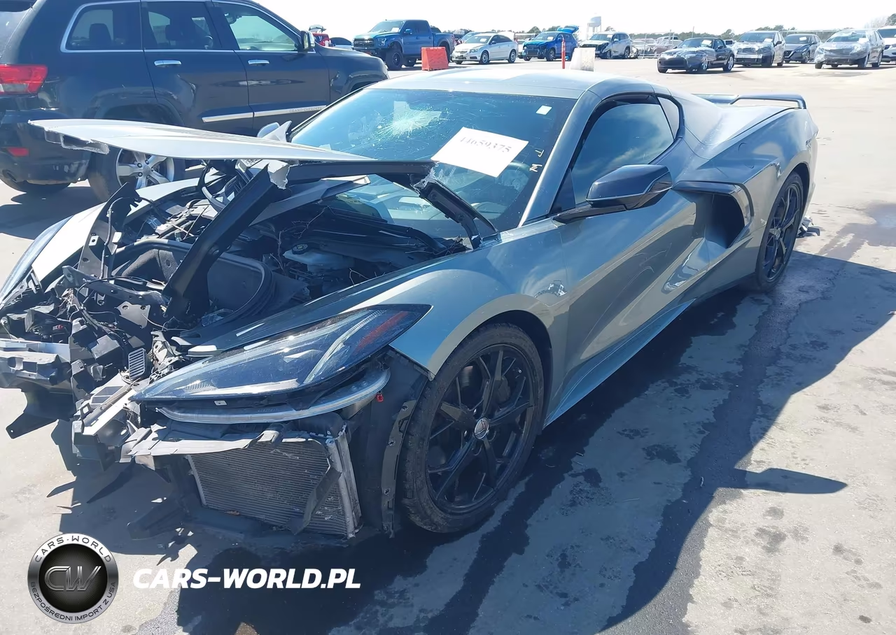 2022 Chevrolet Corvette Stingray Rwd 2Lt VIN:1G1YB2D46N5106512 - 2