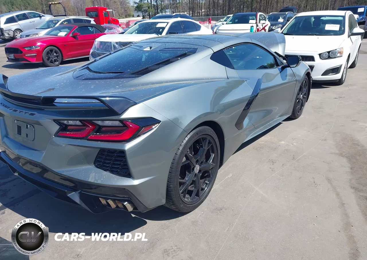 2022 Chevrolet Corvette Stingray Rwd 2Lt VIN:1G1YB2D46N5106512 - 4