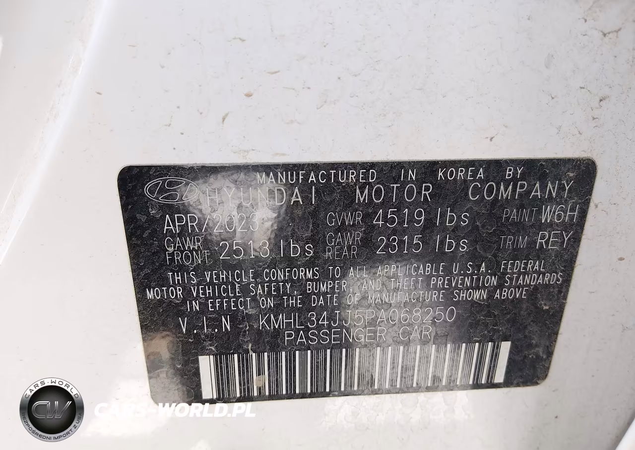 2023 Hyundai Sonata Hybrid Sel VIN:KMHL34JJ5PA068250 - 9