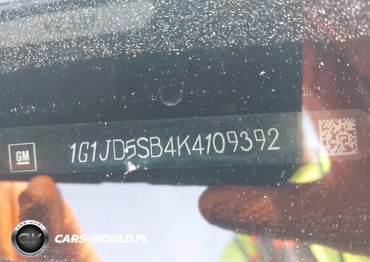 2019 Chevrolet Sonic Lt Auto VIN:1G1JD5SB4K4109392 - 17