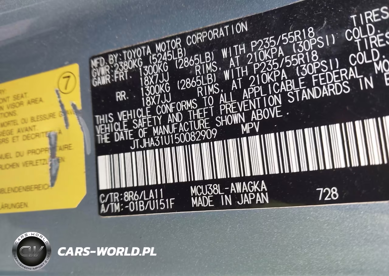 2005 Lexus Rx 330 VIN:JTJHA31U150082909 - 9