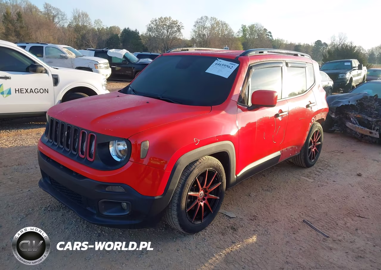 2017 Jeep Renegade Latitude Fwd VIN:ZACCJABB5HPG04342 - 2
