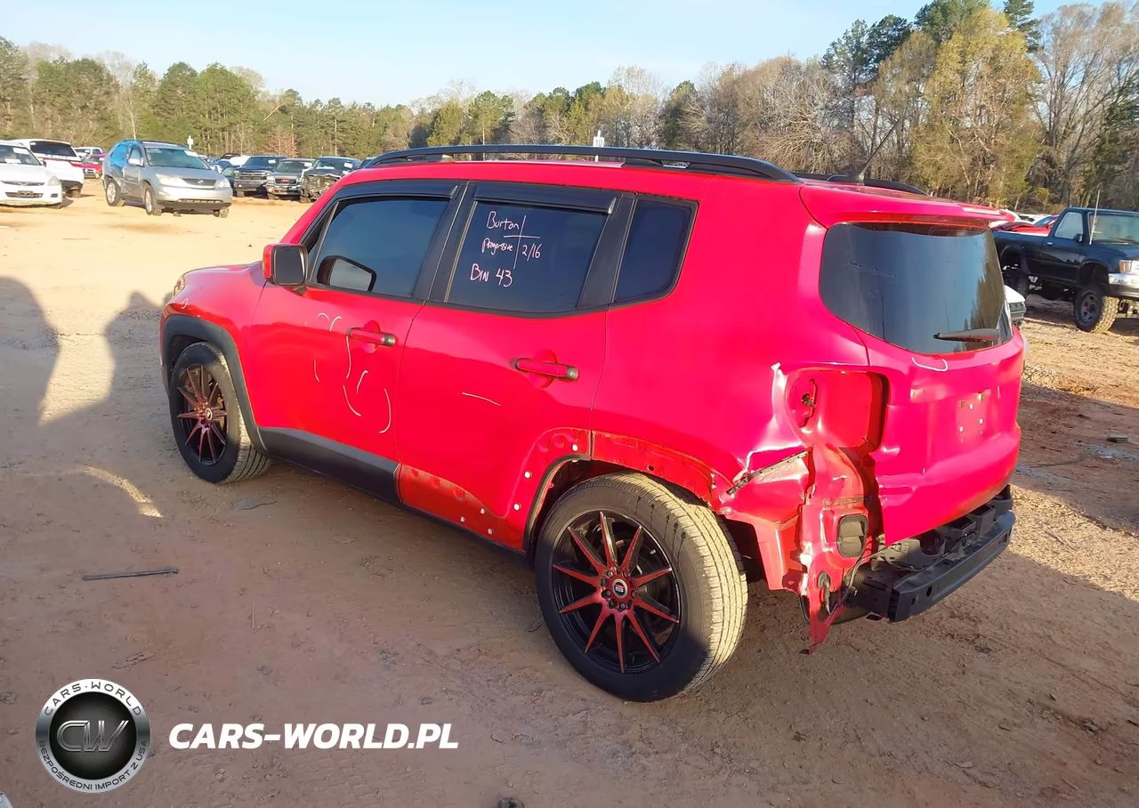 2017 Jeep Renegade Latitude Fwd VIN:ZACCJABB5HPG04342 - 3