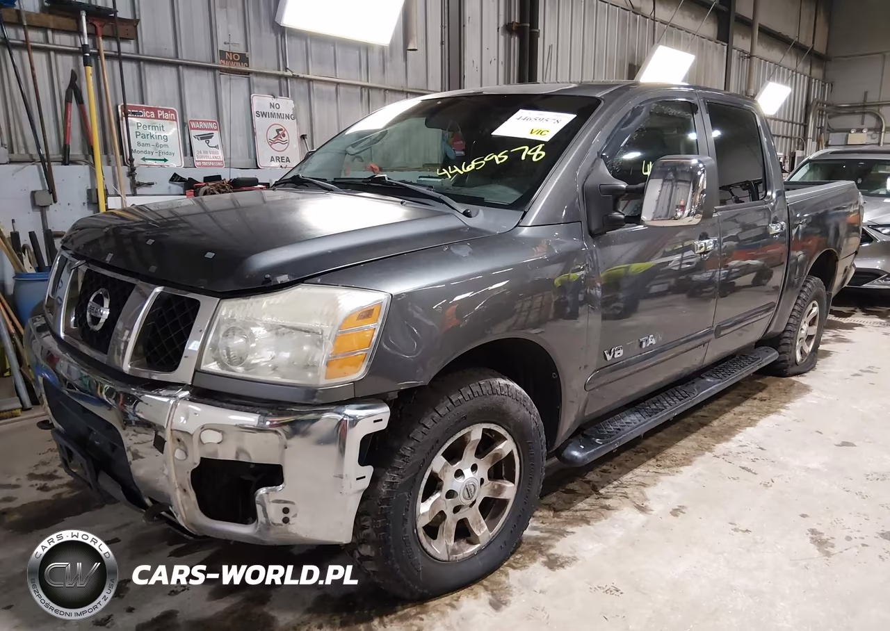 2005 Nissan Titan Le VIN:1N6AA07B45N527913 - 2
