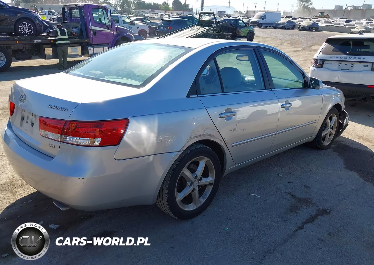 2006 Hyundai Sonata Gls V6-Lx V6 VIN:5NPEU46FX6H017364 - 4
