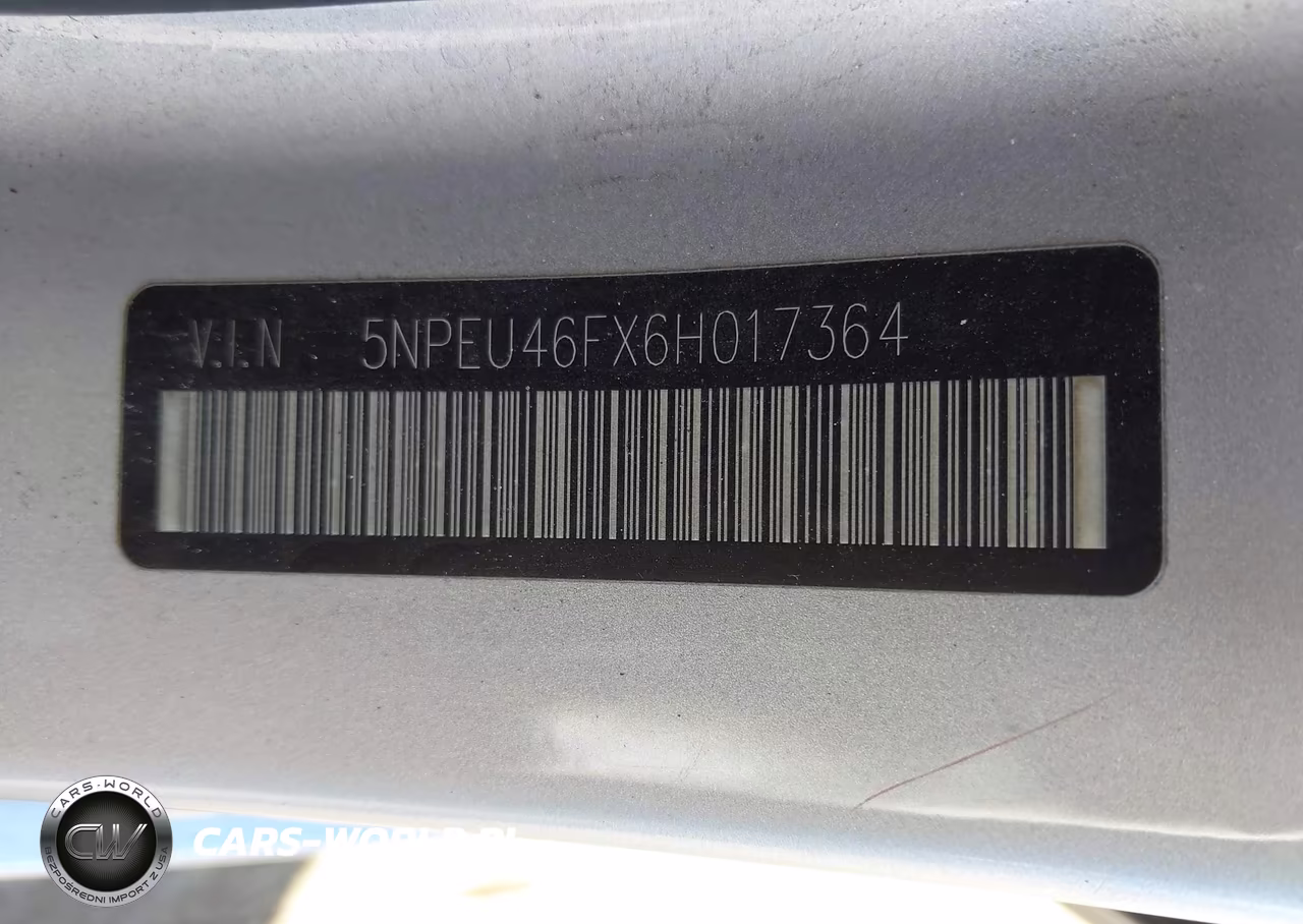 2006 Hyundai Sonata Gls V6-Lx V6 VIN:5NPEU46FX6H017364 - 9