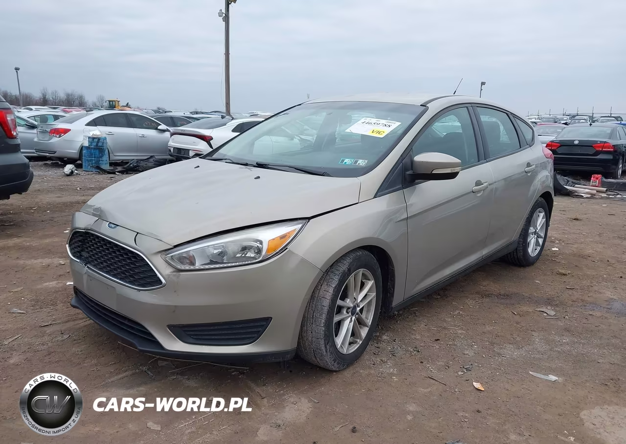 2015 Ford Focus Se VIN:1FADP3K20FL380936 - 2