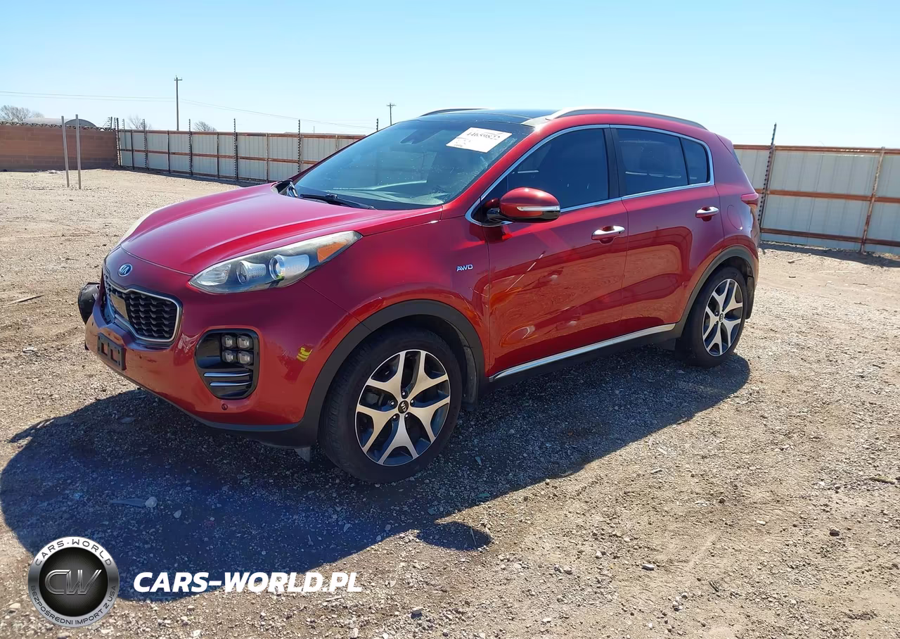 2017 Kia Sportage Sx Turbo VIN:KNDPRCA66H7210484 - 2