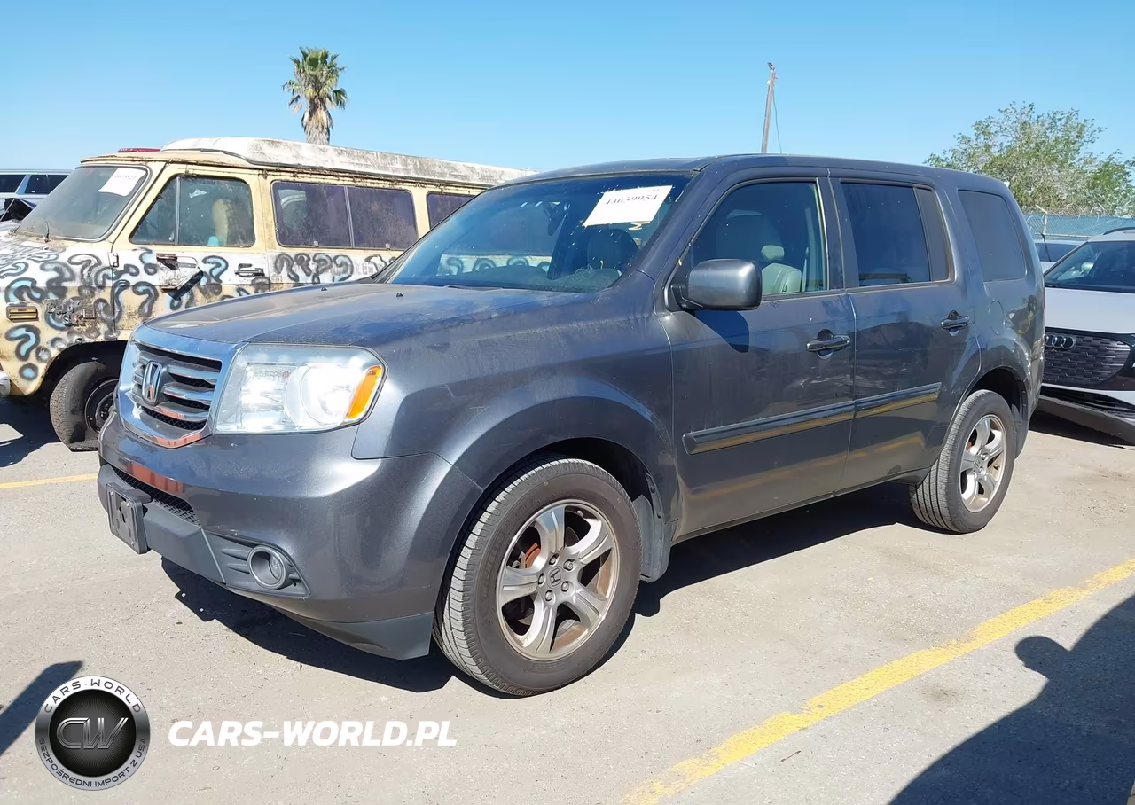 2013 Honda Pilot Ex-L VIN:5FNYF4H57DB029558 - 2