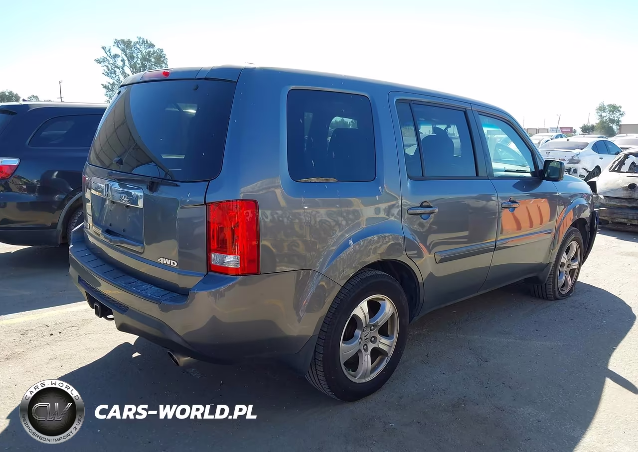 2013 Honda Pilot Ex-L VIN:5FNYF4H57DB029558 - 4