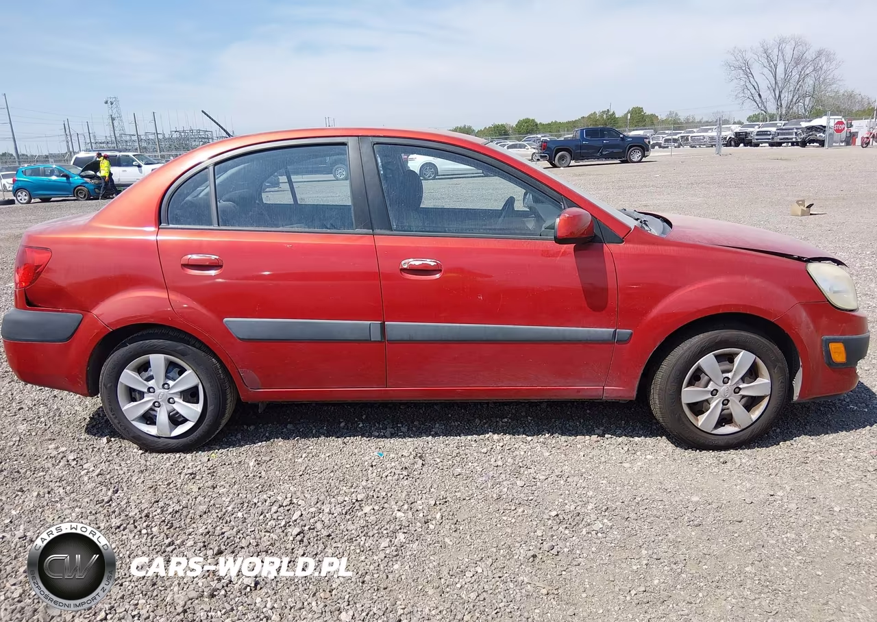 2009 Kia Rio Lx VIN:KNADE223796441797 - 13