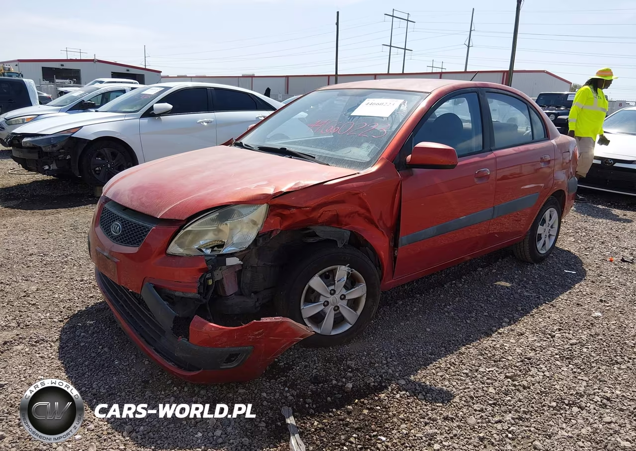 2009 Kia Rio Lx VIN:KNADE223796441797 - 2
