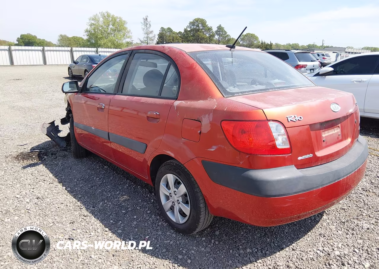 2009 Kia Rio Lx VIN:KNADE223796441797 - 3
