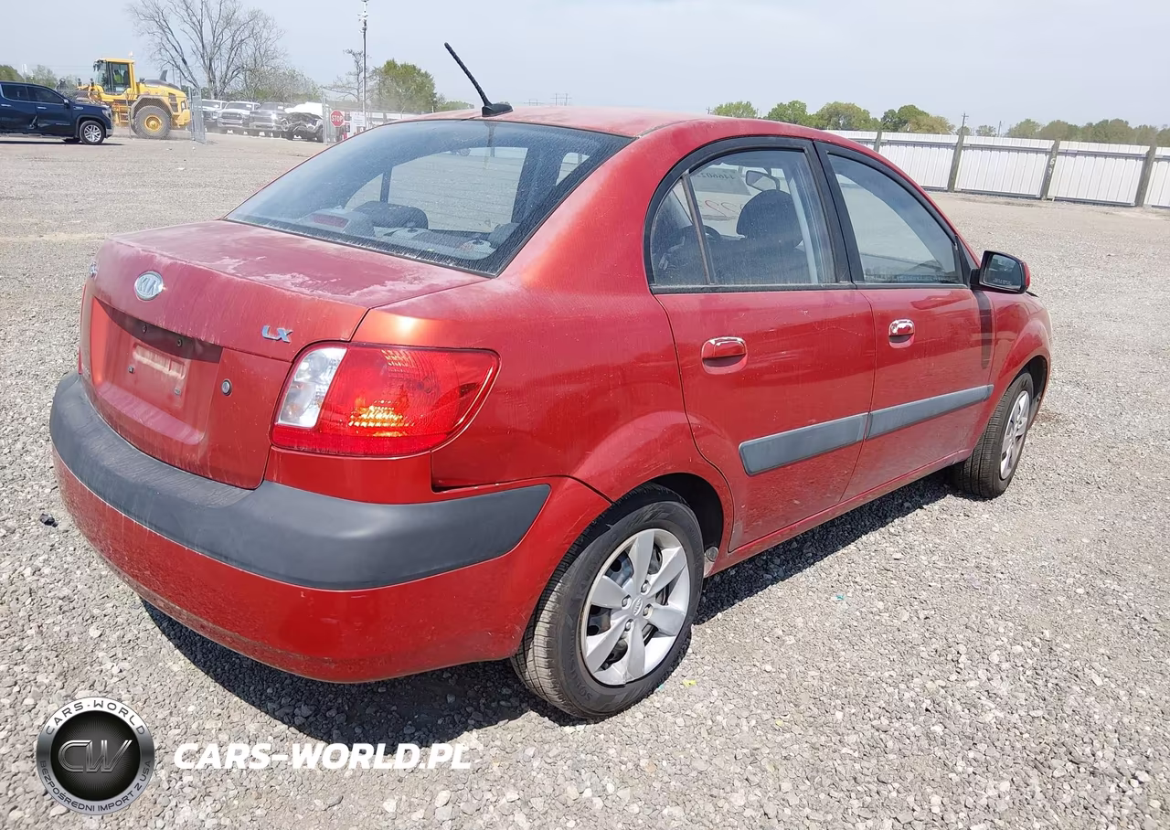 2009 Kia Rio Lx VIN:KNADE223796441797 - 4