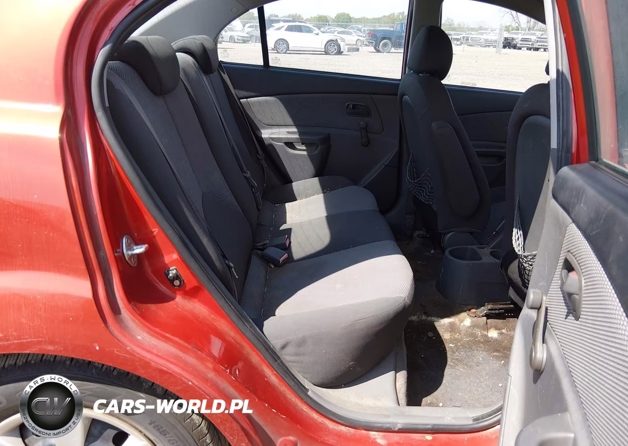 2009 Kia Rio Lx VIN:KNADE223796441797 - 8