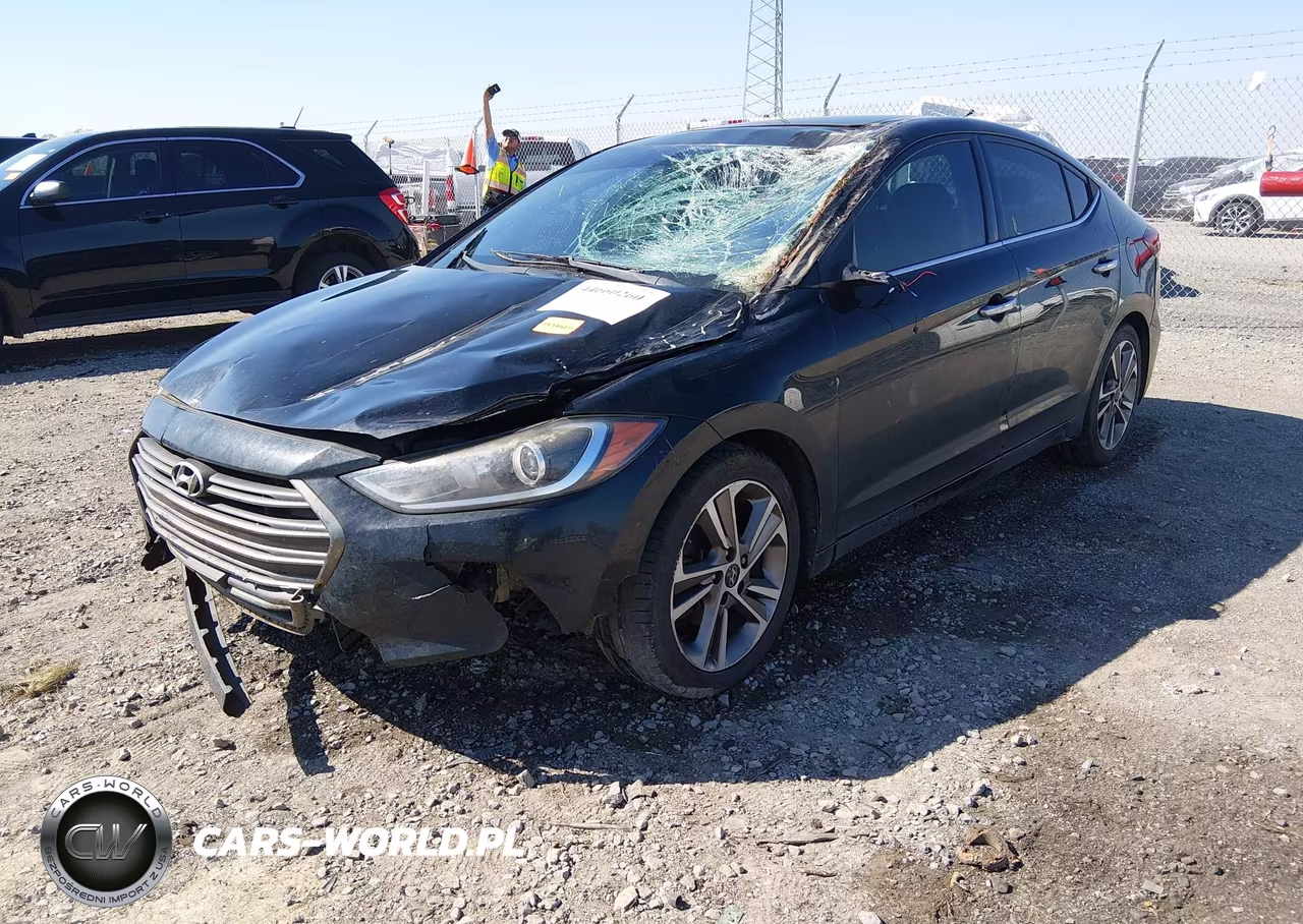 2017 Hyundai Elantra Limited VIN:5NPD84LF3HH072603 - 2