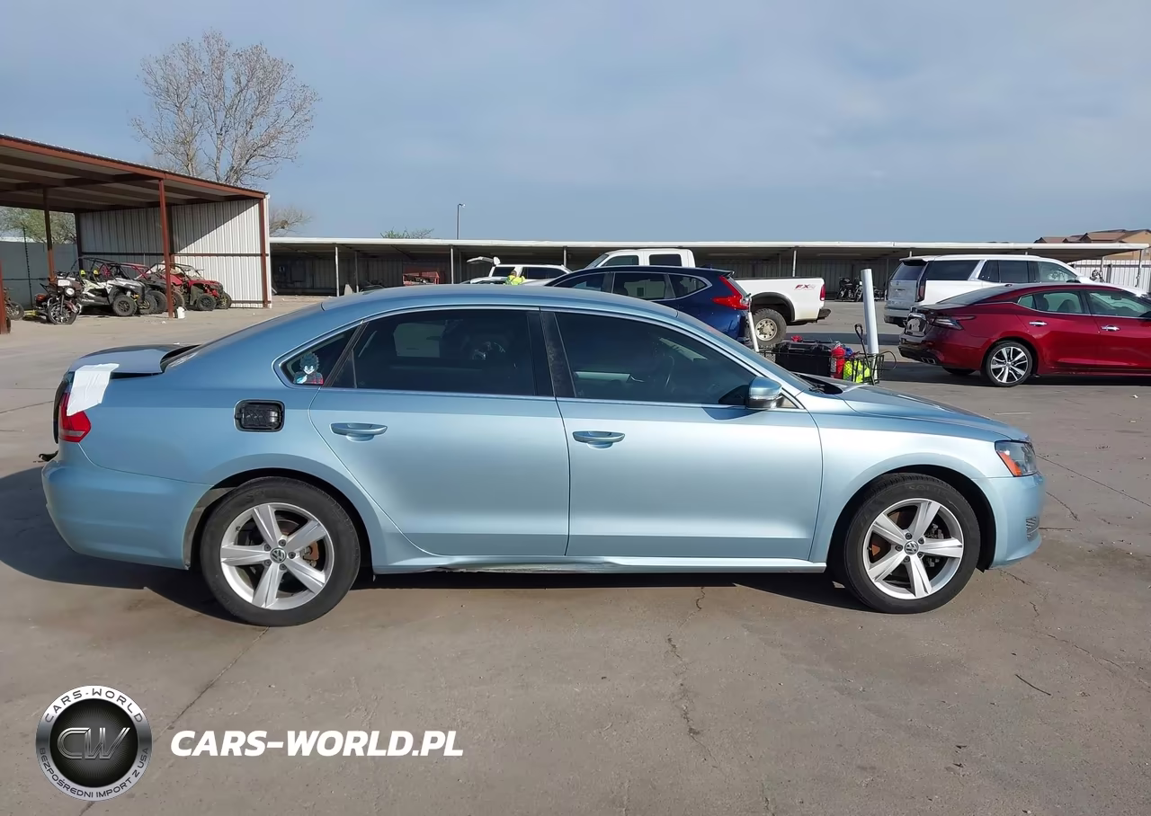 2013 Volkswagen Passat 2.5L Se VIN:1VWBP7A37DC010855 - 14