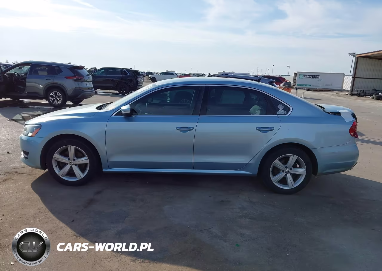 2013 Volkswagen Passat 2.5L Se VIN:1VWBP7A37DC010855 - 15