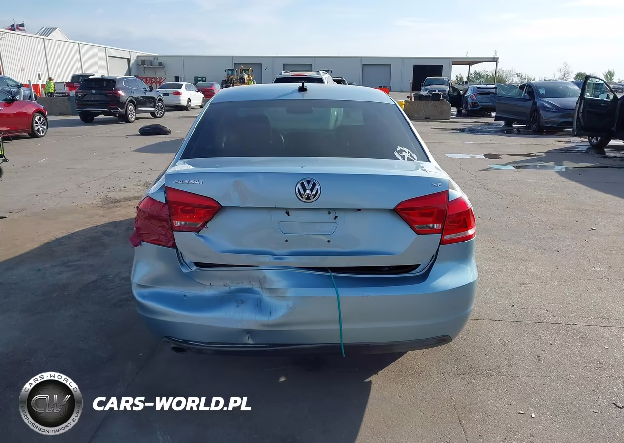 2013 Volkswagen Passat 2.5L Se VIN:1VWBP7A37DC010855 - 17