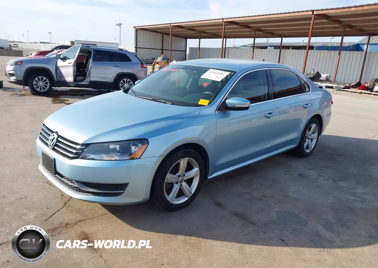 2013 Volkswagen Passat 2.5L Se VIN:1VWBP7A37DC010855 - 2