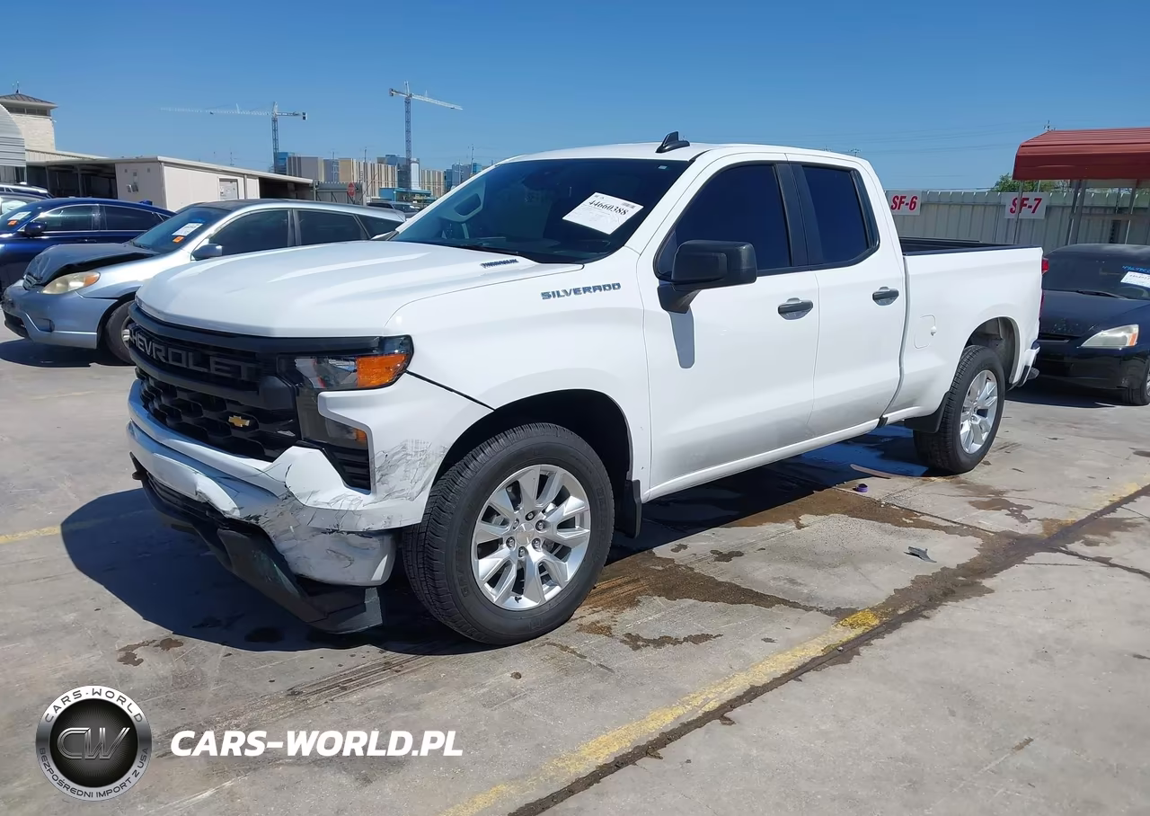 2025 Chevrolet Silverado 1500 2Wd Standard Bed Custom VIN:1GCRABEK0SZ244515 - 2