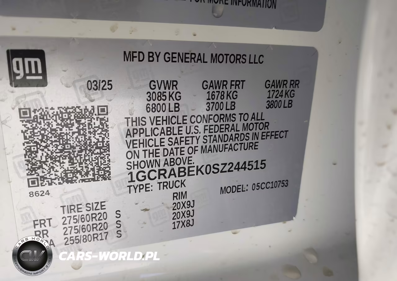 2025 Chevrolet Silverado 1500 2Wd Standard Bed Custom VIN:1GCRABEK0SZ244515 - 9