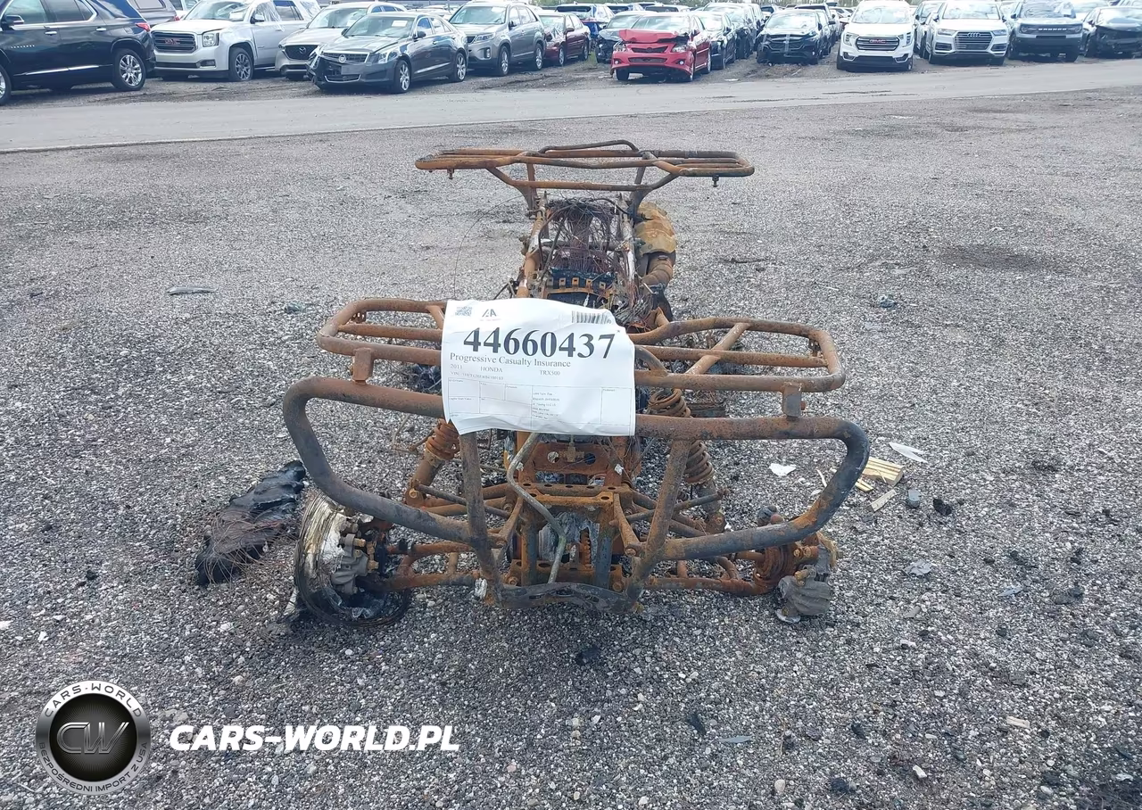 2011 Honda Trx500 Fpa VIN:1HFTE26E8B4100183 - 5