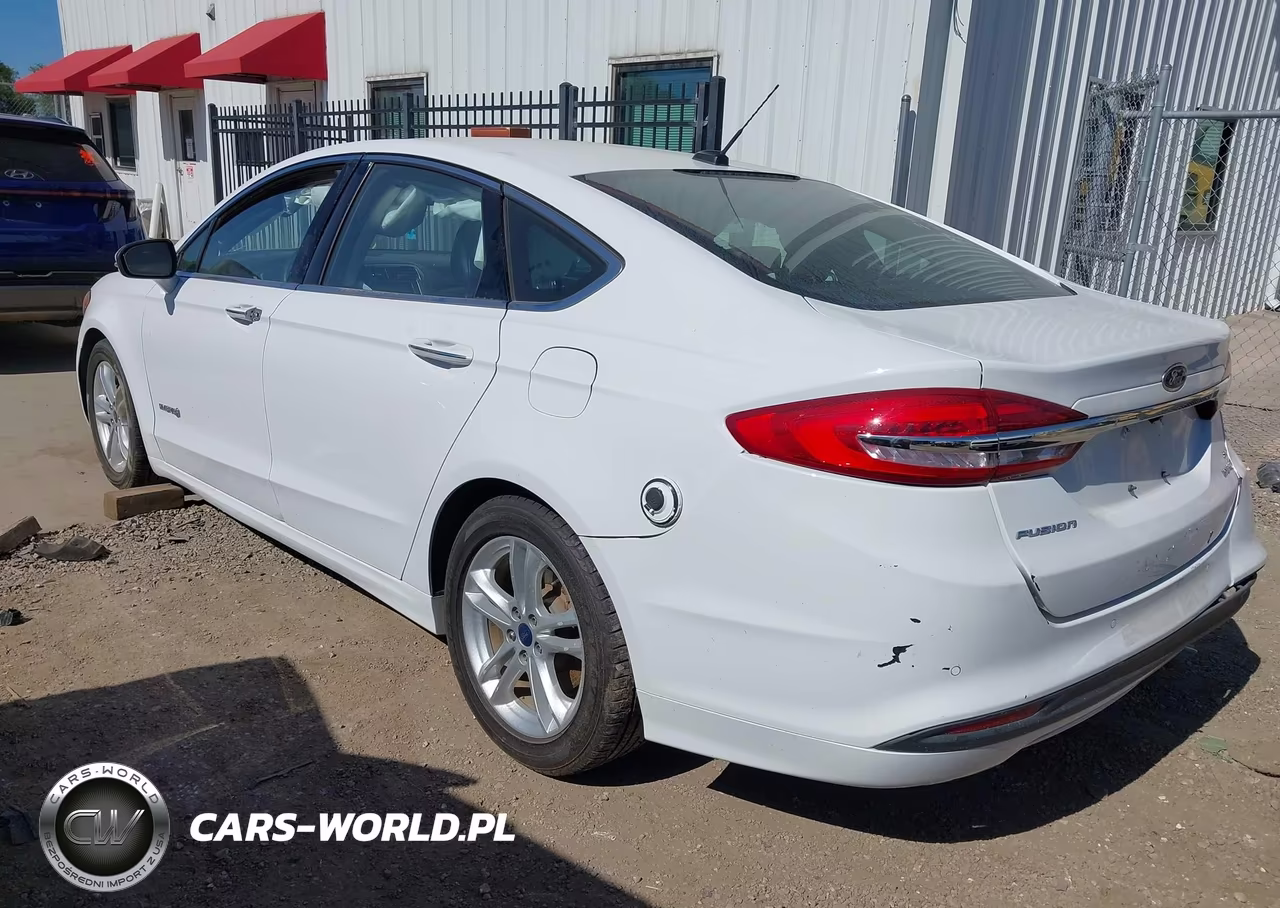 2018 Ford Fusion Hybrid Se VIN:3FA6P0LU0JR171620 - 3