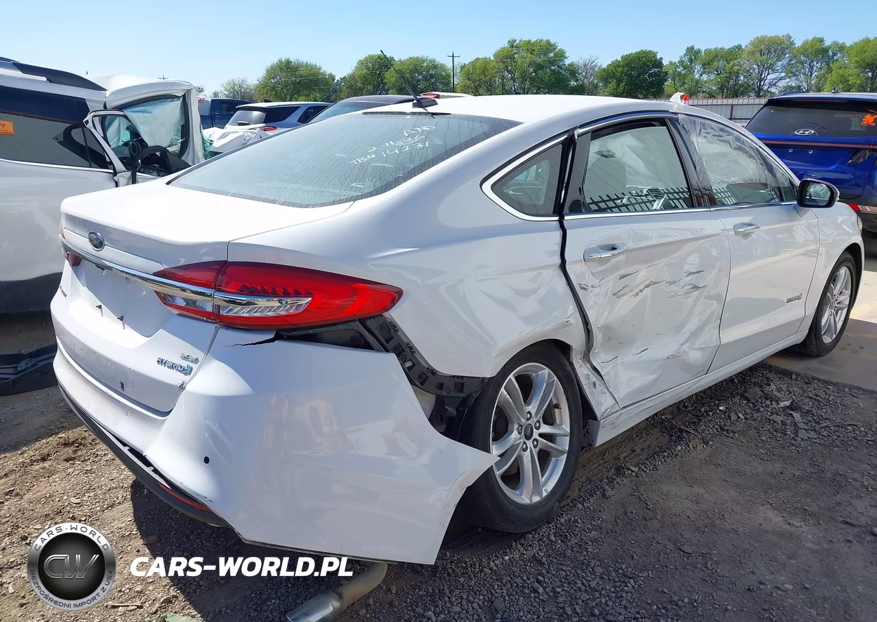 2018 Ford Fusion Hybrid Se VIN:3FA6P0LU0JR171620 - 4
