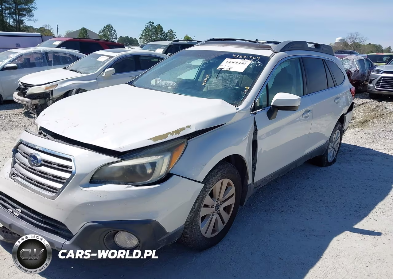 2015 Subaru Outback 2.5I Premium VIN:4S4BSBDC1F3255178 - 2