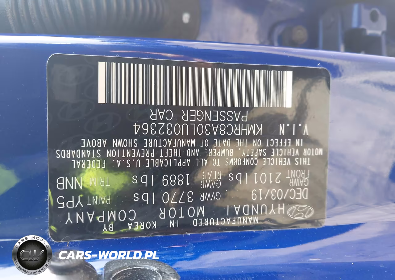 2020 Hyundai Venue Sel VIN:KMHRC8A30LU032364 - 9